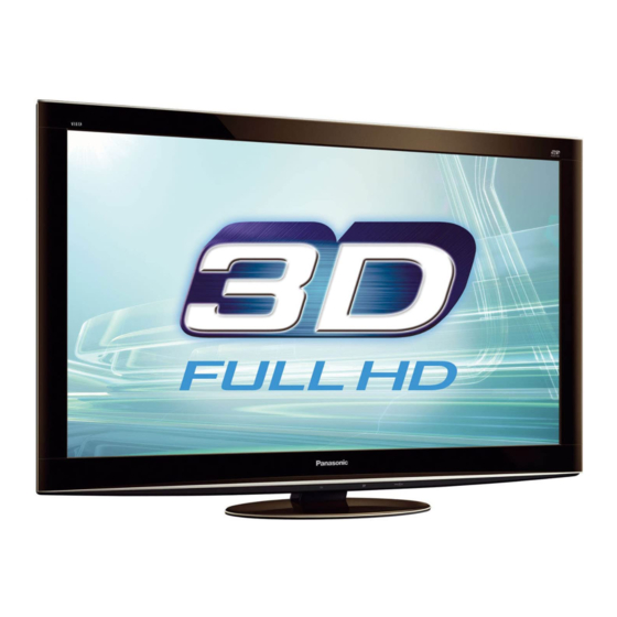 Panasonic viera TX-P50VT20E Manual De Instrucciones
