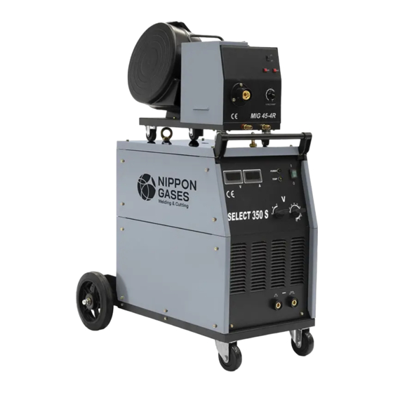 Nippon Gases SELECT 350S Manuales