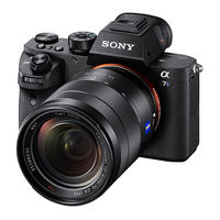 Sony a7S II ILCE-7SM2 Manual De Instrucciones