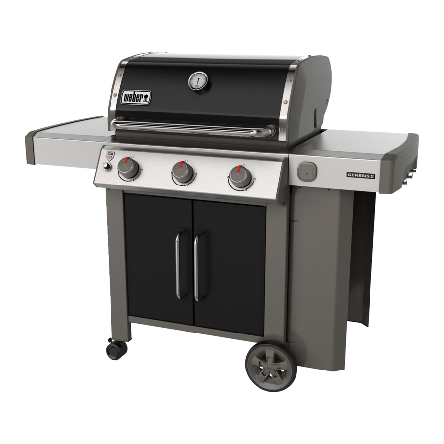 Weber Genesis II E-315 Guía De Montaje