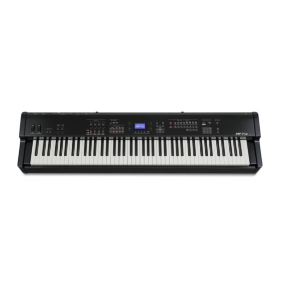 Kawai MP7SE Manual De Usuario