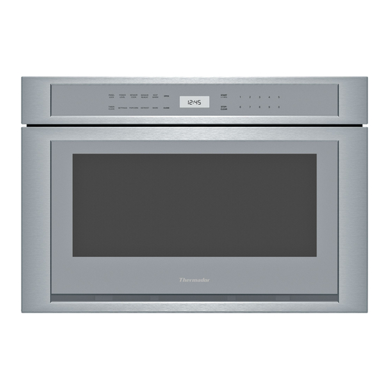 Thermador MicroDrawer MD24WS Manual Del Usuario