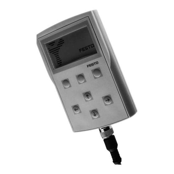 Festo CPX−MMI−1 Manual De La Parte Electrónica