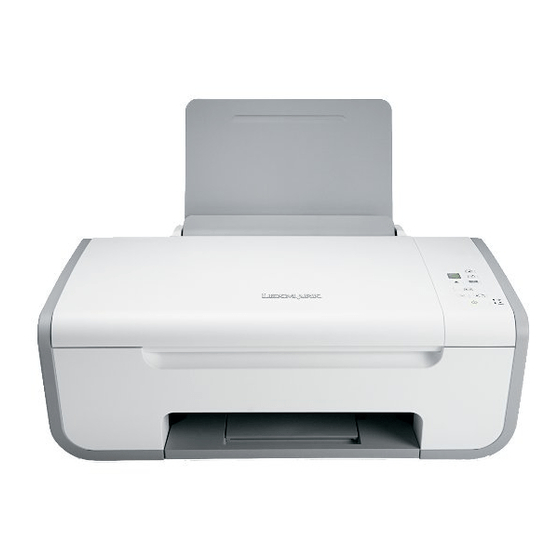 Lexmark 2600 Serie Manuales