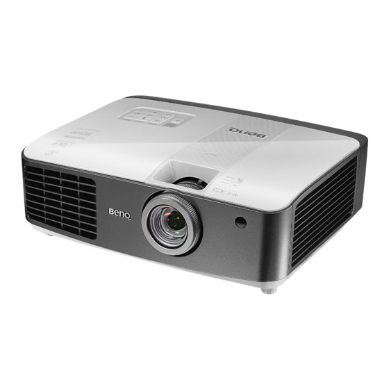 BenQ W1400 Manual Del Usuario