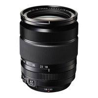 FujiFilm XF18-135mmF3.5-5.6 R LM OIS WR Manual Del Propietário