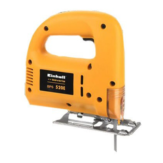 EINHELL Bavaria BPS 520E Manual De Instrucciones