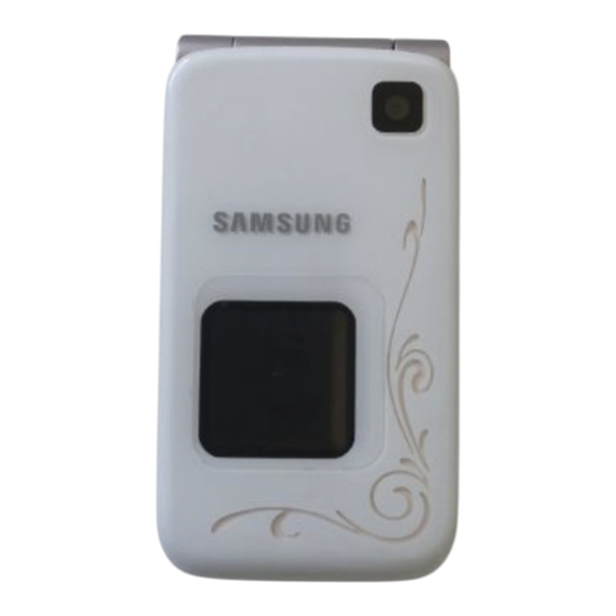 Samsung SGH-E420 Manual Del Usuario