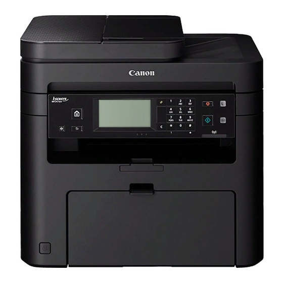 Canon imageCLASS MF249dw Manuales