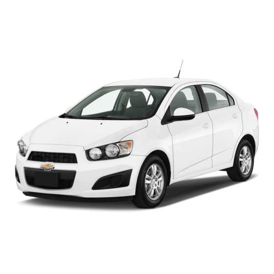 Chevrolet Sonic 2015 Manual Del Propietário