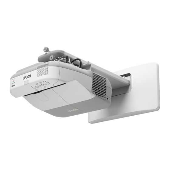 Epson BrightLink 475Wi Guia De Instalacion