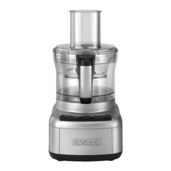 Cuisinart FP8AR-CL Manual De Instrucciones