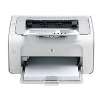 HP LaserJet P1000 Serie Guía De Introducción