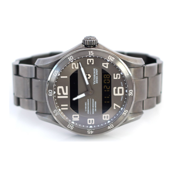 Victorinox Chrono Classic XLS MT Manual De Instrucciones