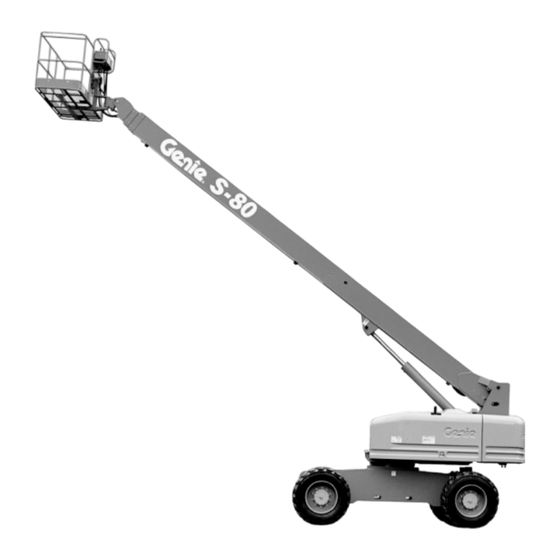 Genie S-80 Manual Del Operario