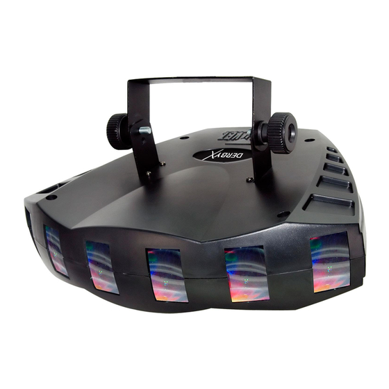 Chauvet DJ Derby X Manual Del Usuario