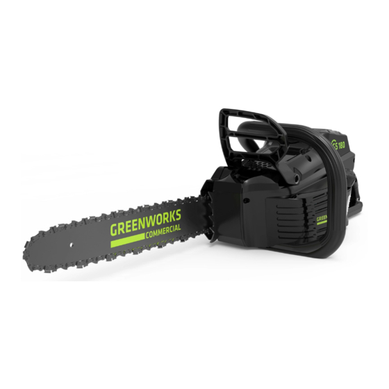 GreenWorks Tools GS 180 Manuales