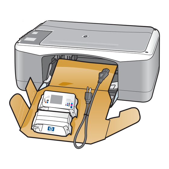 HP Deskjet F300 All-in-One Serie Comience Aquí