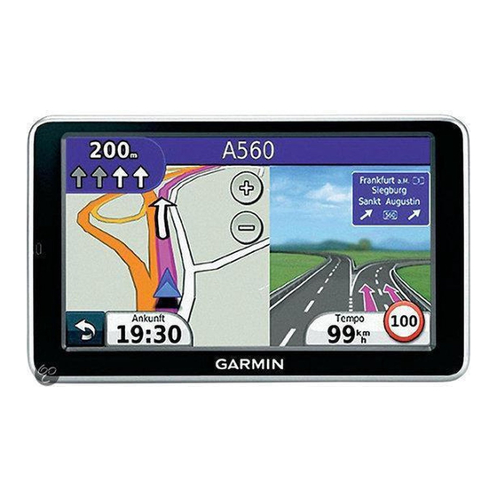 Garmin nuvi Serie Manual Del Usuario