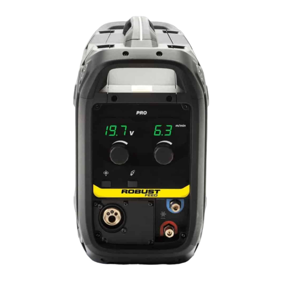 ESAB Robust Feed PRO Instrucciones De Uso