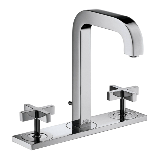 Hansgrohe AXOR Citterio 39134000 Modo De Empleo/Instrucciones De Montaje