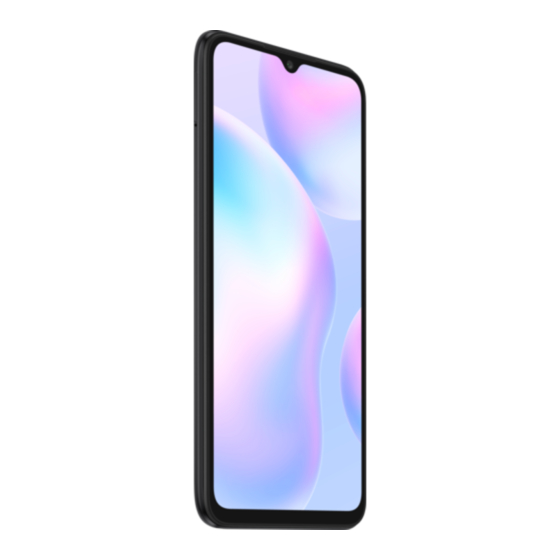 Xiaomi Redmi 9A Guía De Usuario