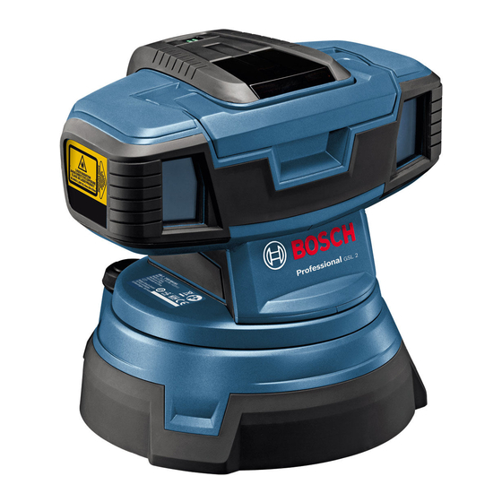 Bosch Professional GSL 2 Manual Original