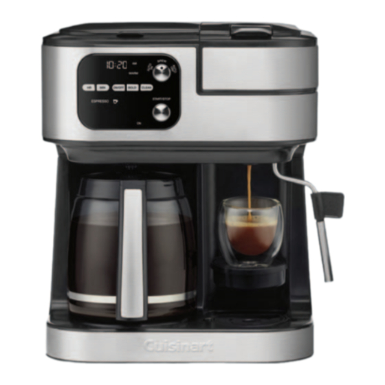 Cuisinart Coffee Center BaristaBar SS-4N1 Serie Manual De Instrucciones