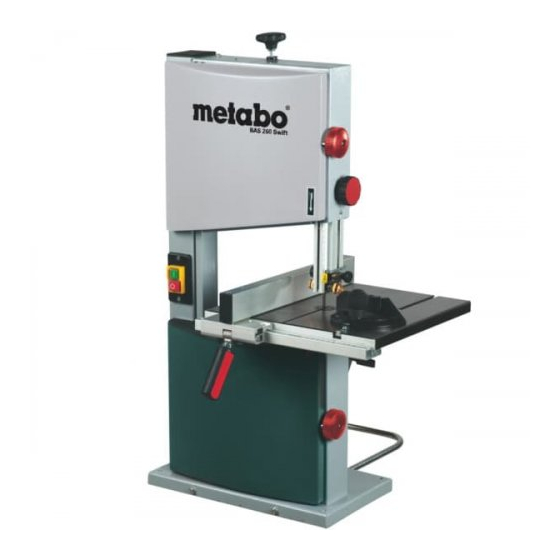 Metabo BAS 260 Swift Manual De Uso