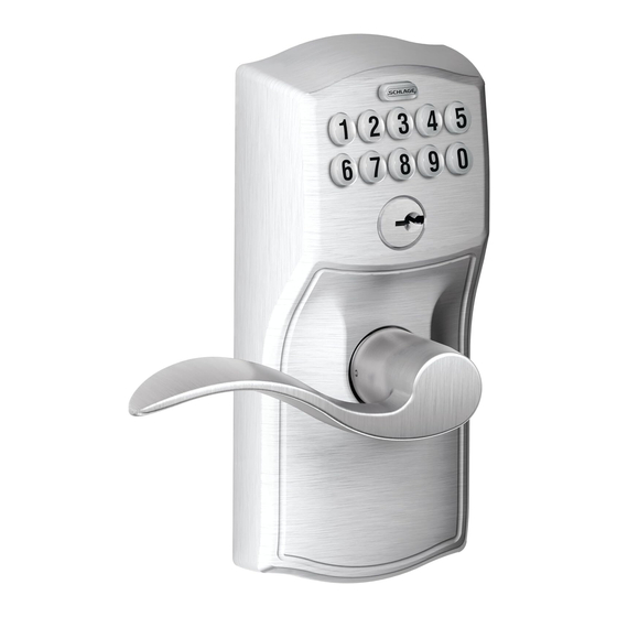 Schlage FE595 Instrucciones De Instalación