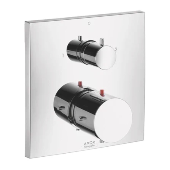 Hansgrohe Axor Starck 107201 Serie Manuales