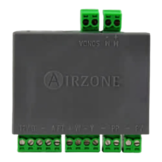 Airzone AZDI6MZZONC Guía De Instalación Rápida