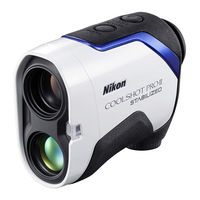 Nikon COOLSHOT PRO II STABILIZED Manual Del Usuario