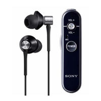 Sony DRC-BT15 Manual De Instrucciones