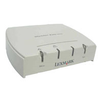 Lexmark MarkNet X2000 Serie Referencia Rápida