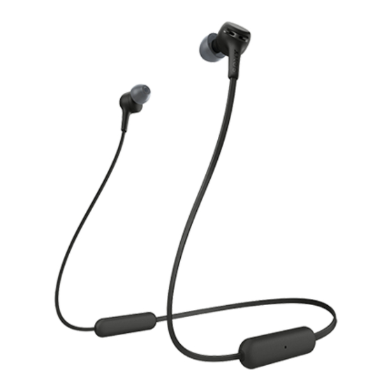 Sony WI-XB400 Guia De Ayuda