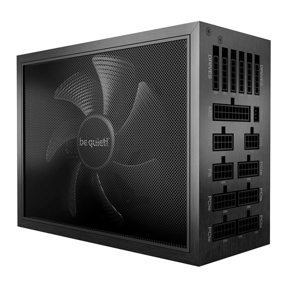 BE QUIET! Dark Power Pro 12 1500W Manual De Usario