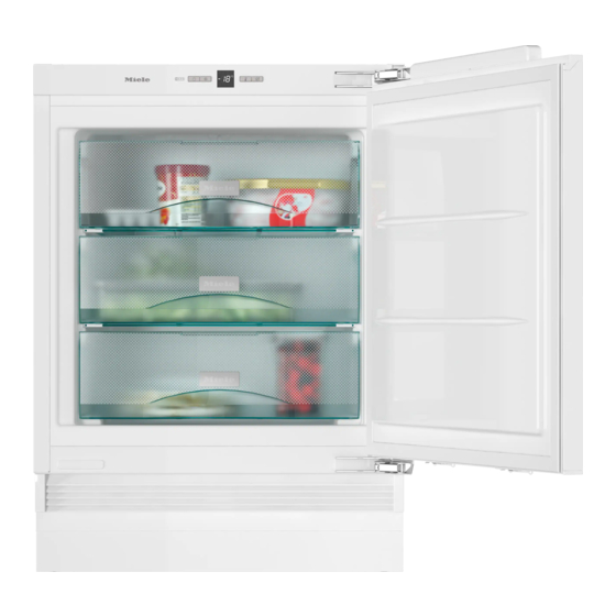 Miele F 31202 Ui Instrucciones De Manejo Y Montaje