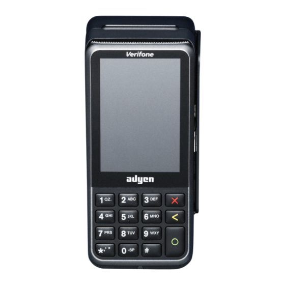 VeriFone V400M Manual De Usuario