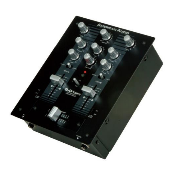 American Audio UCD-200 Instrucciones De Usuario