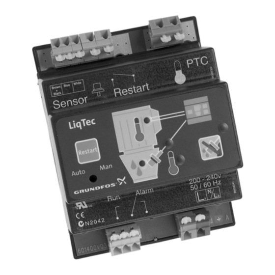 Grundfos LiqTec 230 VAC Instrucciones De Instalación Y Funcionamiento
