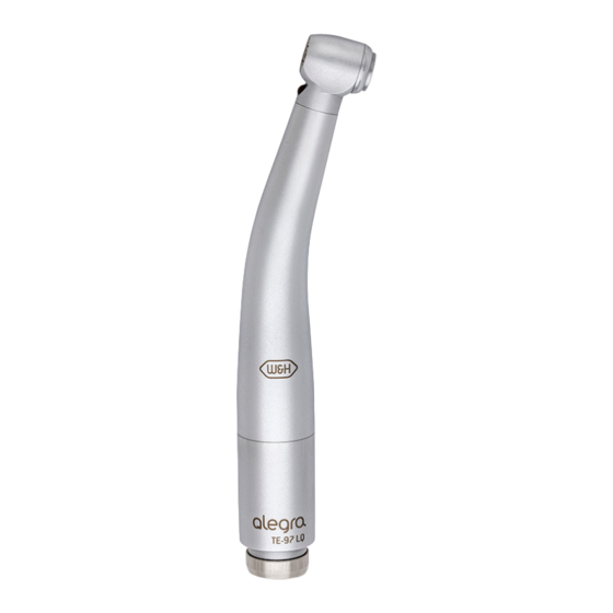 W&H alegra TE-97 LQ Instrucciones De Uso