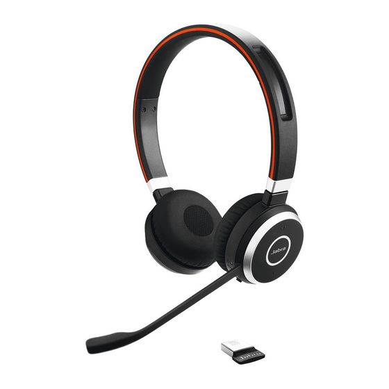 Jabra Evolve 65 MS Stereo Instrucciones