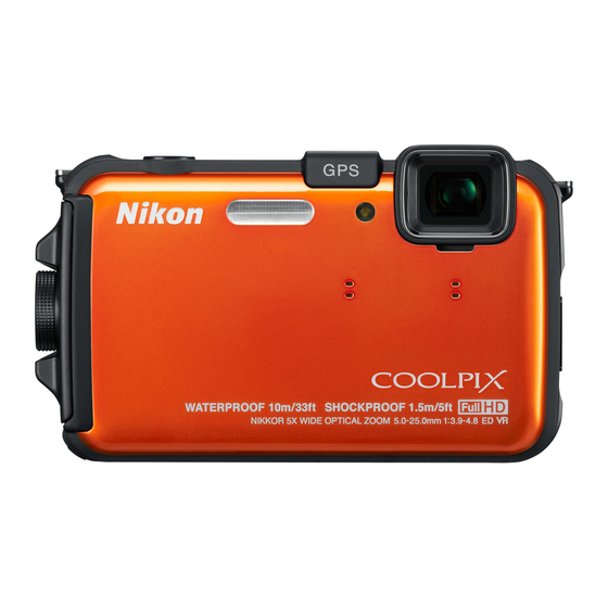 Nikon Coolpix AW100 Manual De Referencia