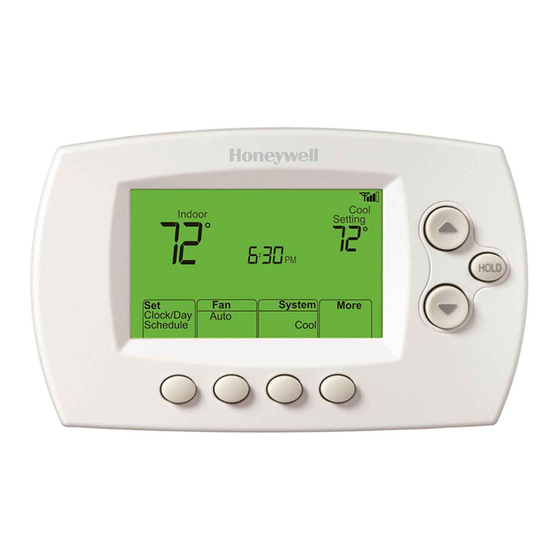 Honeywell Home FocusPro SMART Serie Referencia Rápida