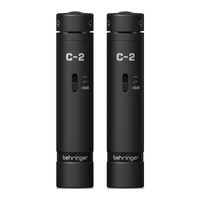 Behringer C-2 Manual Del Usuario
