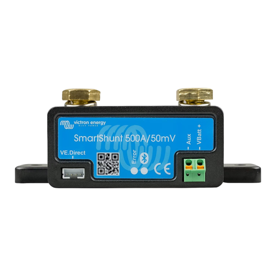 Victron energy SmartShunt 500 A Manual