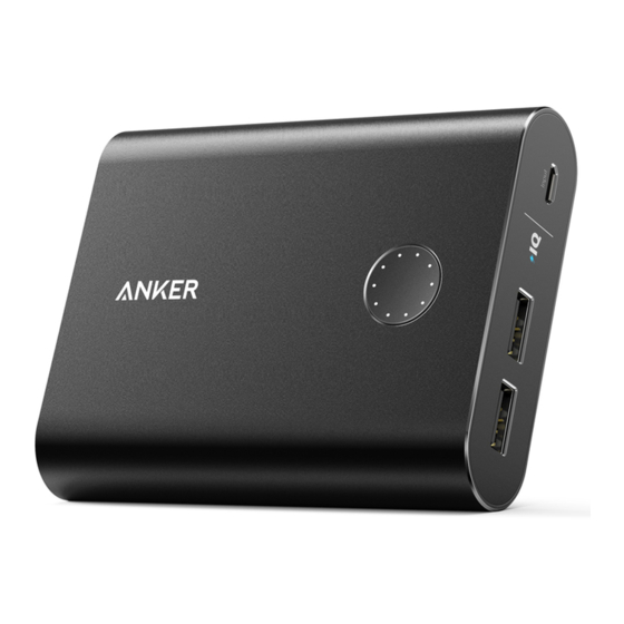 Anker PowerCore 13400 Nintendo Switch Manuales