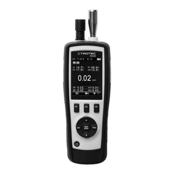 Trotec PC220 Manual De Instrucciones