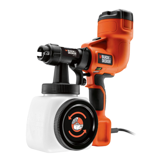 BLACK&DECKER HVLP200 Manuales